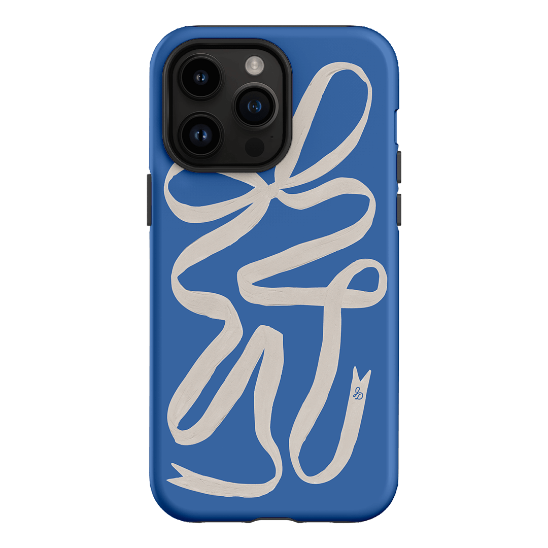 Something Blue Ribbon Printed Phone Cases iPhone 14 Pro Max / Armoured by Jasmine Dowling - The Dairy