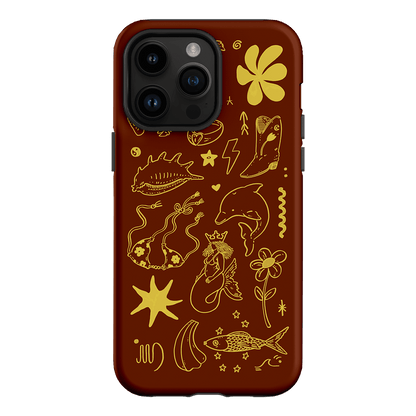 Spiced Cowboy Chocolate Printed Phone Cases iPhone 14 Pro Max / Armoured by Easty Beasty - The Dairy