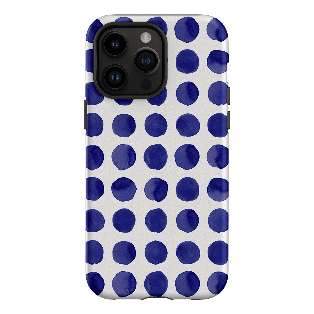 Spots in Blueberry Printed Phone Cases by The Dairy - The Dairy