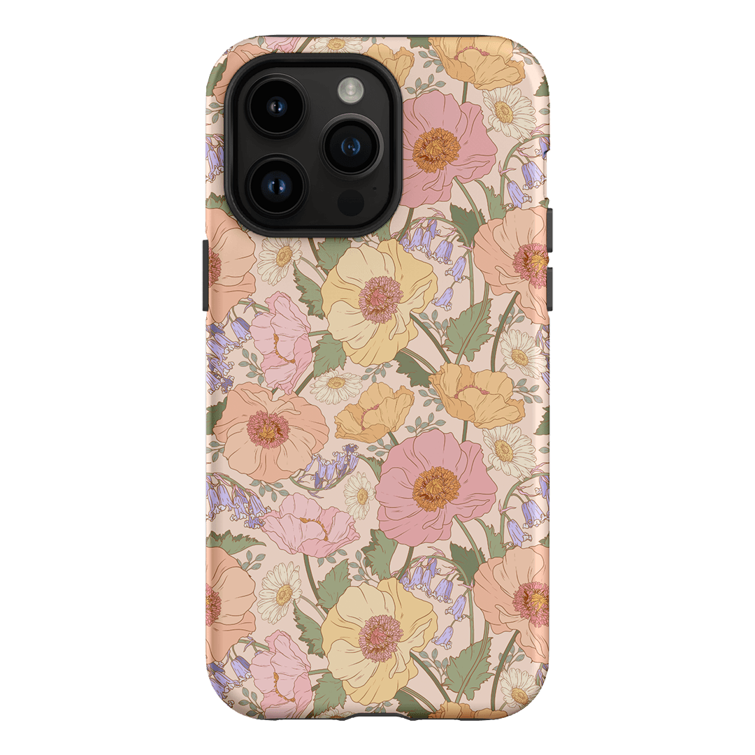 Spring Poppy Printed Phone Cases iPhone 14 Pro Max / Armoured by Kasiags Art - The Dairy
