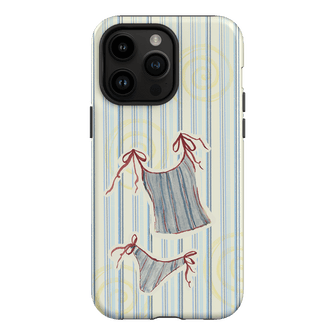 Stripe Tankini Printed Phone Cases iPhone 14 Pro Max / Armoured by Kayla Carr - The Dairy