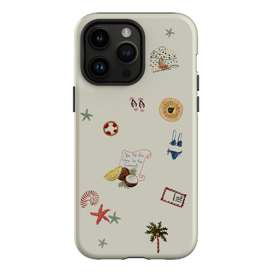 Vacay All Day Cream Printed Phone Cases by Antipodean - The Dairy