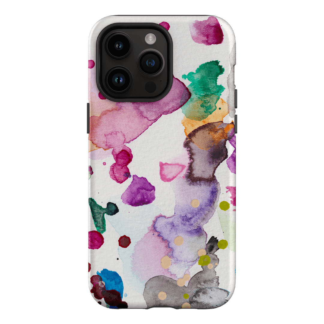 Watercolour Palette Printed Phone Cases iPhone 14 Pro Max / Armoured by The Dairy - The Dairy