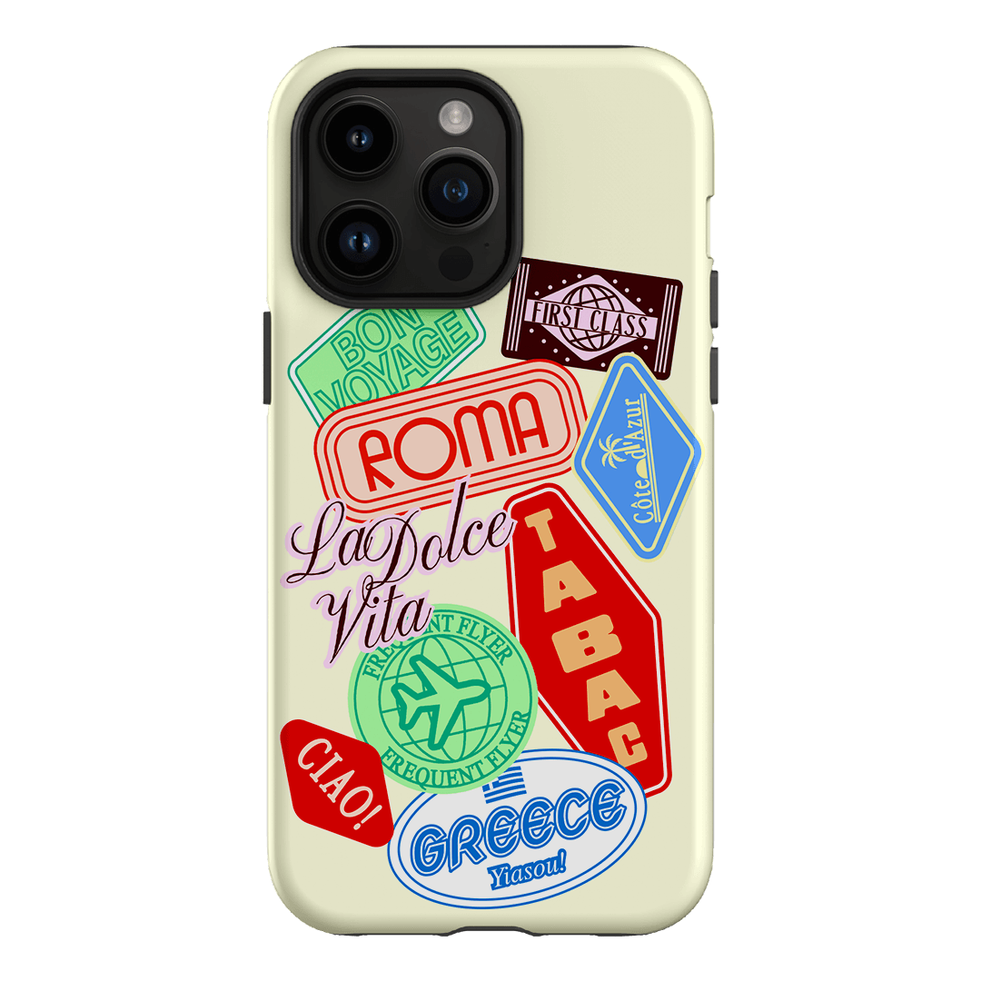 Well Travelled Printed Phone Cases iPhone 14 Pro Max / Armoured by The Dairy - The Dairy