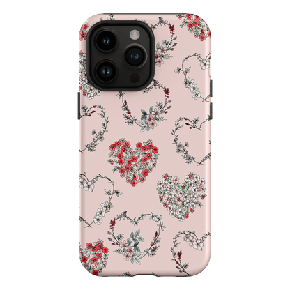 Wild Heart Wreath Printed Phone Cases iPhone 14 Pro Max / Armoured by Typoflora - The Dairy