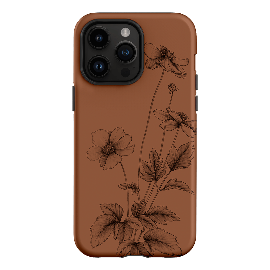 Windflowers Study Printed Phone Cases iPhone 14 Pro Max / Armoured by Typoflora - The Dairy