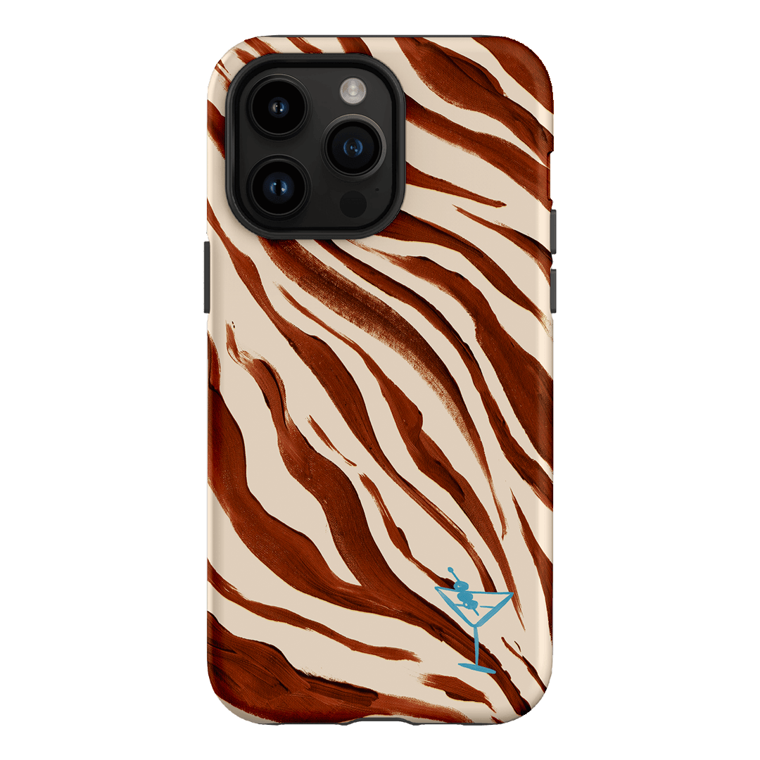 Zebra Tini Printed Phone Cases iPhone 14 Pro Max / Armoured by Charlie Taylor - The Dairy