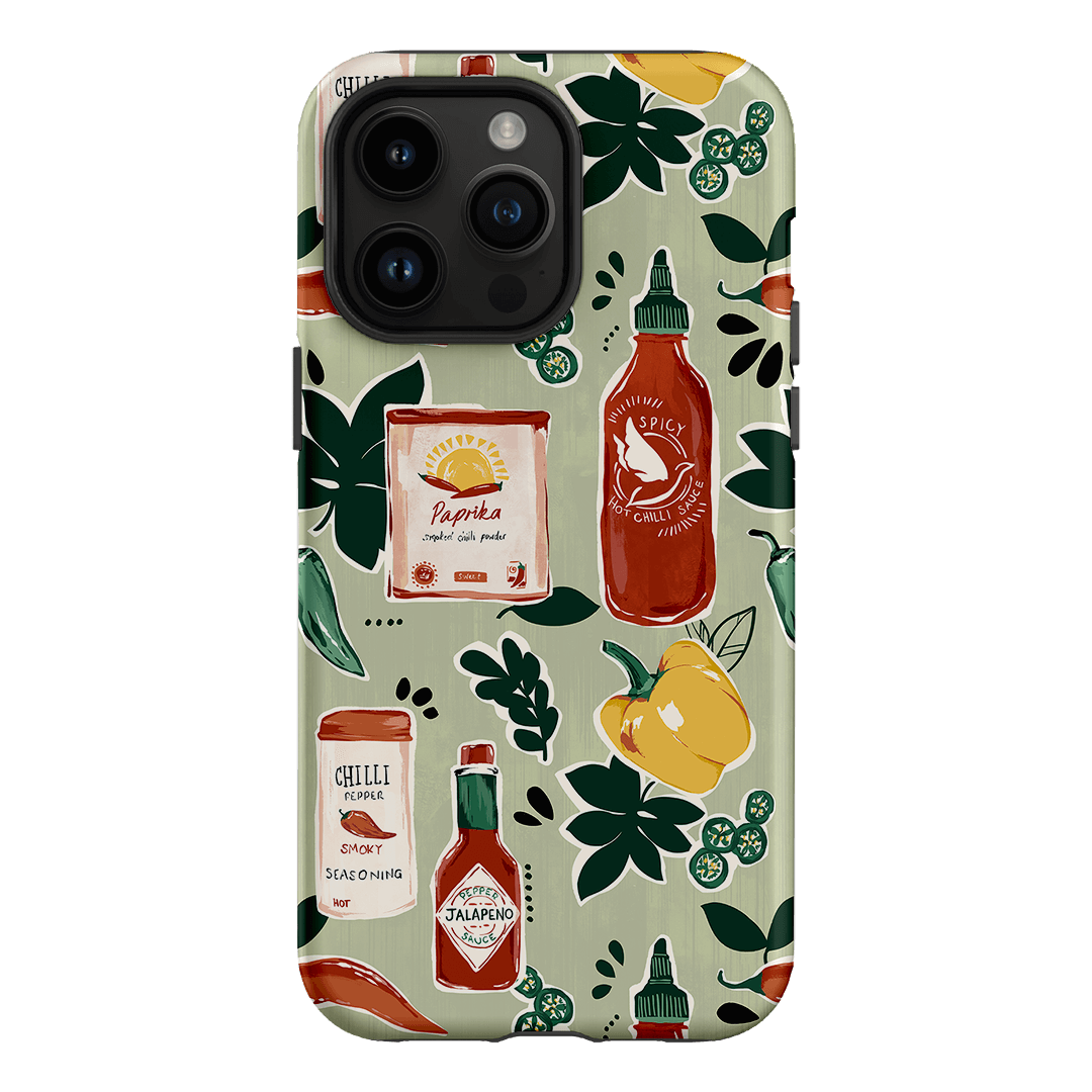Chilli Pepper Printed Phone Cases iPhone 14 Pro Max / Armoured by Charlie Taylor - The Dairy