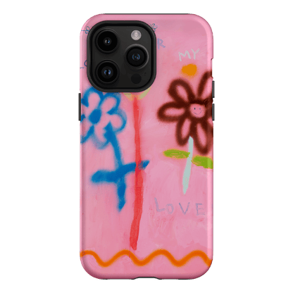 Flowers Printed Phone Cases iPhone 14 Pro Max / Armoured by Kate Eliza - The Dairy