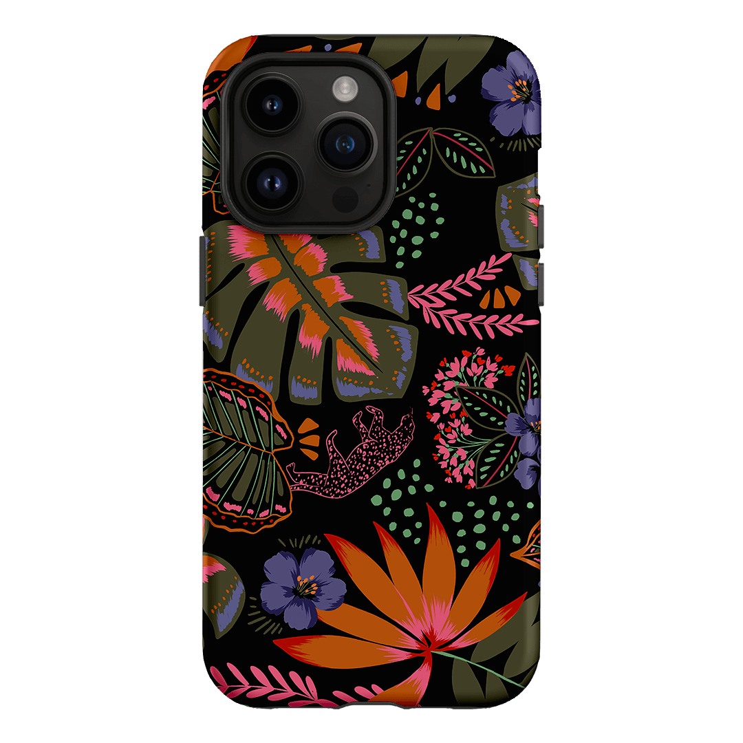 Jungle Leopard Printed Phone Cases iPhone 14 Pro Max / Armoured by Charlie Taylor - The Dairy