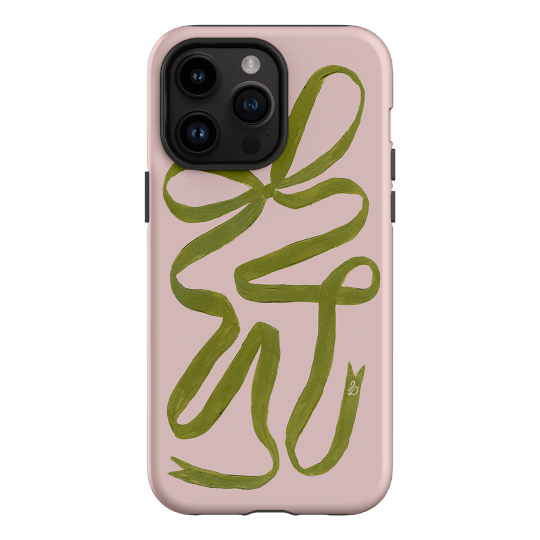 Garden Ribbon Printed Phone Cases iPhone 14 Pro Max / Armoured by Jasmine Dowling - The Dairy