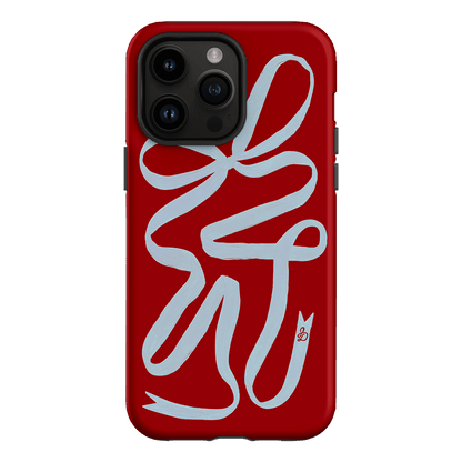 Cottage Ribbon Printed Phone Cases iPhone 14 Pro Max / Armoured by The Dairy - The Dairy