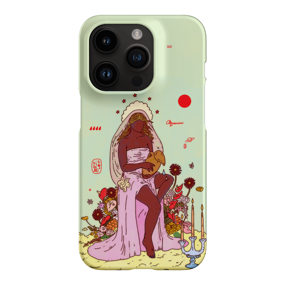 Aquarius Season Printed Phone Cases iPhone 14 Pro / Snap by Easty Beasty - The Dairy