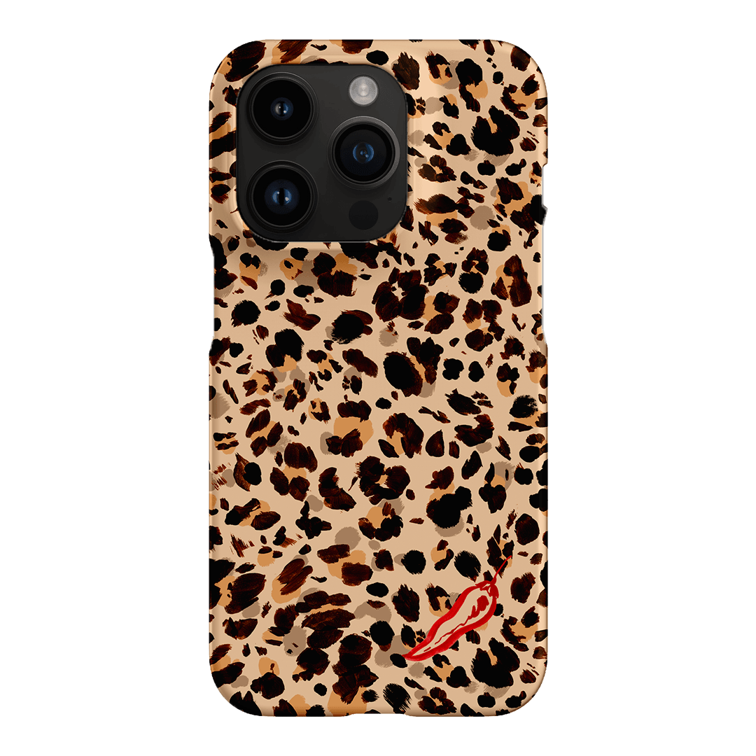 Chilli Leopard Printed Phone Cases iPhone 14 Pro / Snap by Charlie Taylor - The Dairy