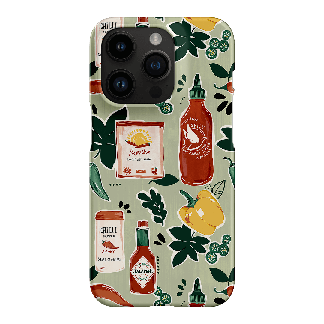 Chilli Pepper Printed Phone Cases by Charlie Taylor - The Dairy