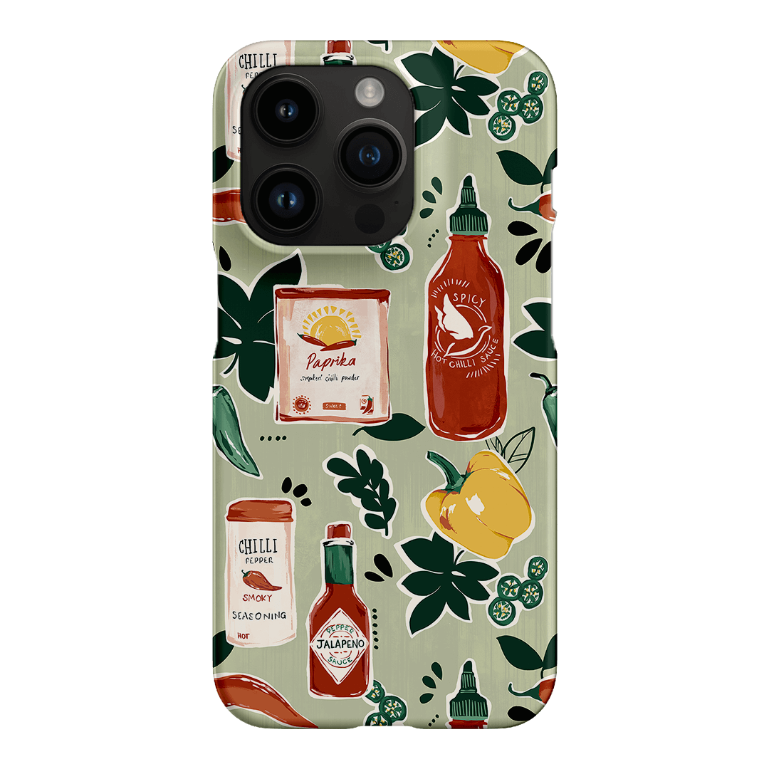Chilli Pepper Printed Phone Cases iPhone 14 Pro / Snap by Charlie Taylor - The Dairy
