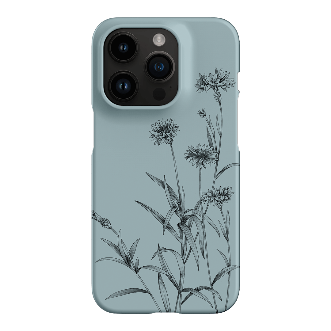 Cornflowers Study Printed Phone Cases iPhone 14 Pro / Snap by Typoflora - The Dairy