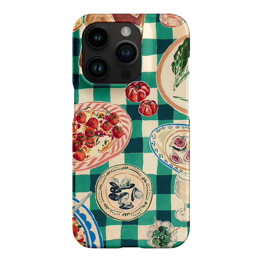 Evening Alfresco Printed Phone Cases iPhone 14 Pro / Snap by Charlie Taylor - The Dairy