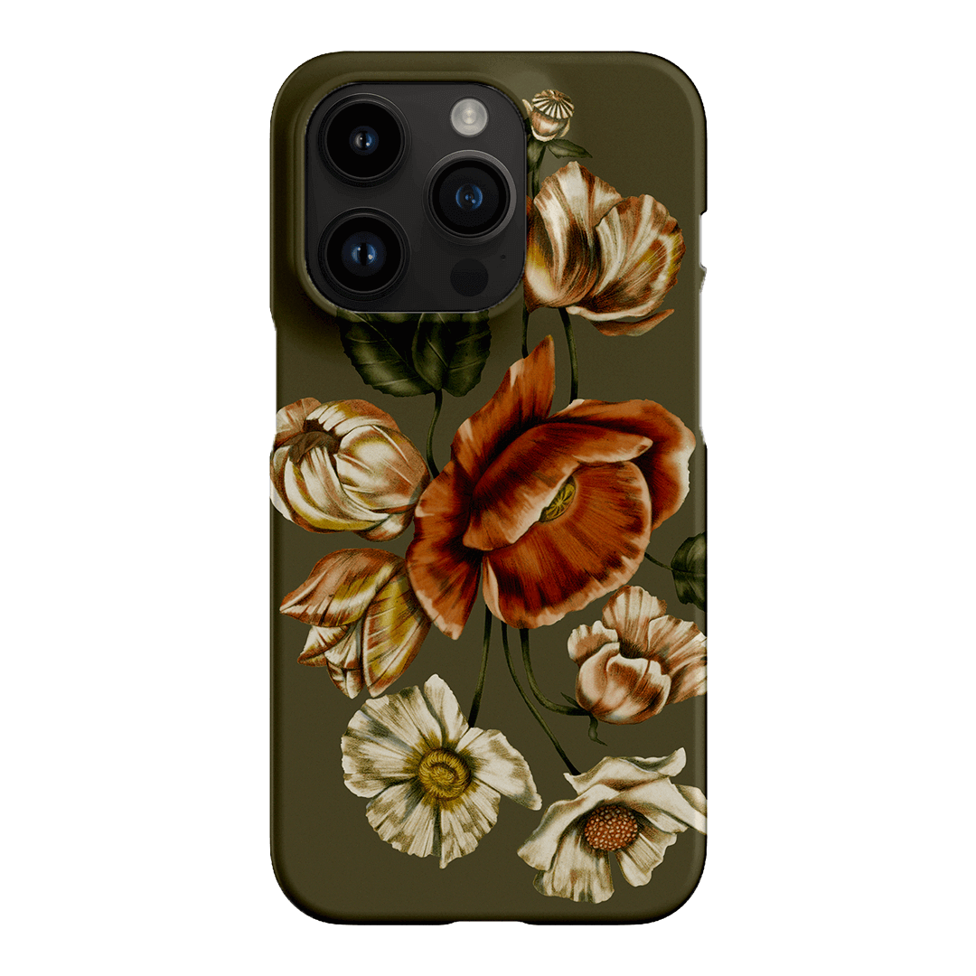 Garden Green Printed Phone Cases iPhone 14 Pro / Snap by Kelly Thompson - The Dairy