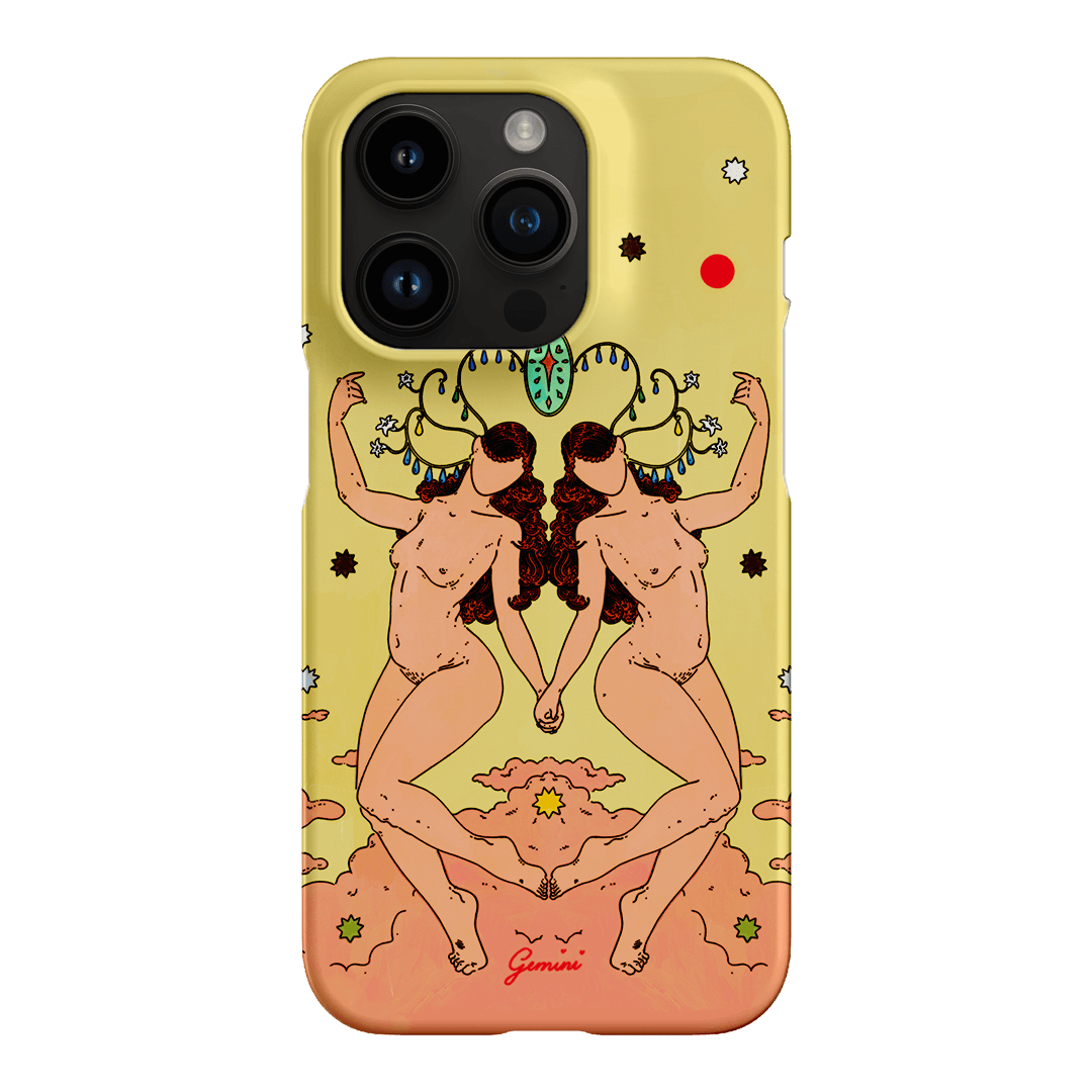 Gemini Season Printed Phone Cases iPhone 14 Pro / Snap by Easty Beasty - The Dairy