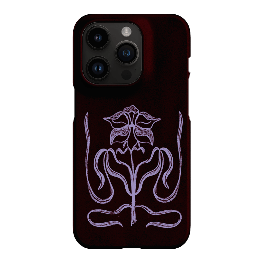 Growth Burgundy Printed Phone Cases by The Dairy - The Dairy