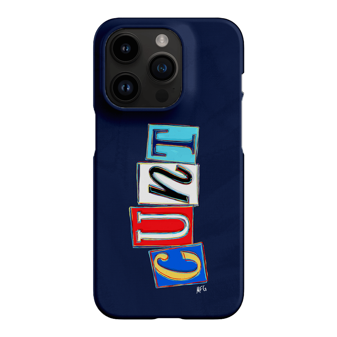 Lil Cnts Blue Printed Phone Cases iPhone 14 Pro / Snap by Margarbs Art - The Dairy