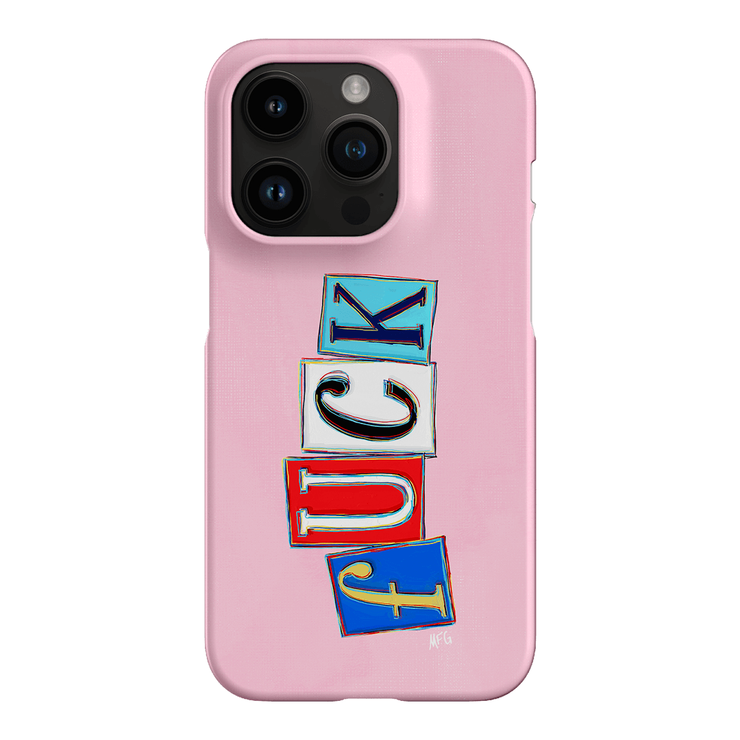Lil Fcks Pink Printed Phone Cases iPhone 14 Pro / Snap by Margarbs Art - The Dairy