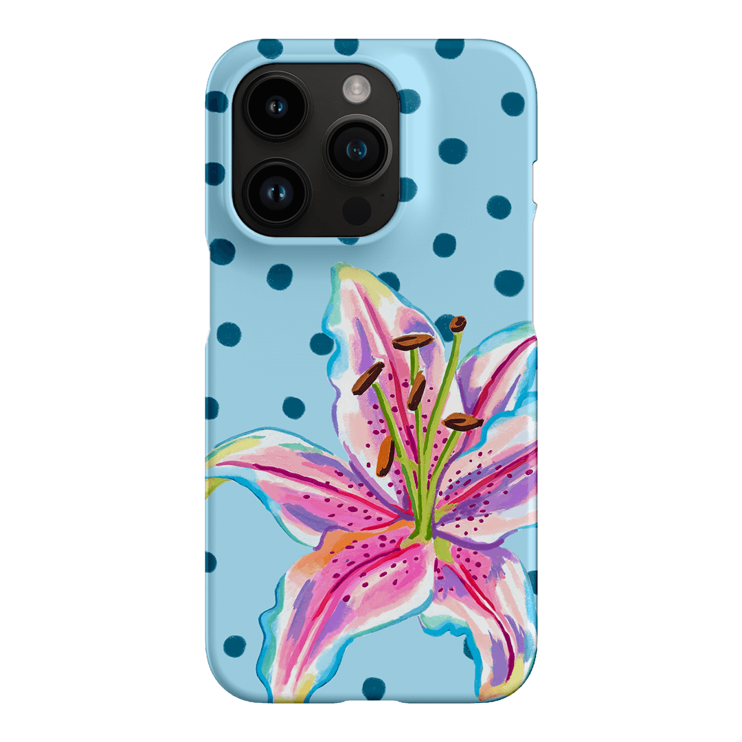 Lily Confetti Printed Phone Cases iPhone 14 Pro / Snap by Femke Studio - The Dairy