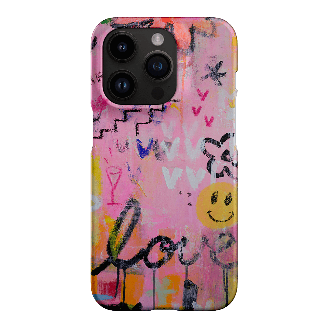 Love Smiles Printed Phone Cases iPhone 14 Pro / Snap by Jackie Green - The Dairy
