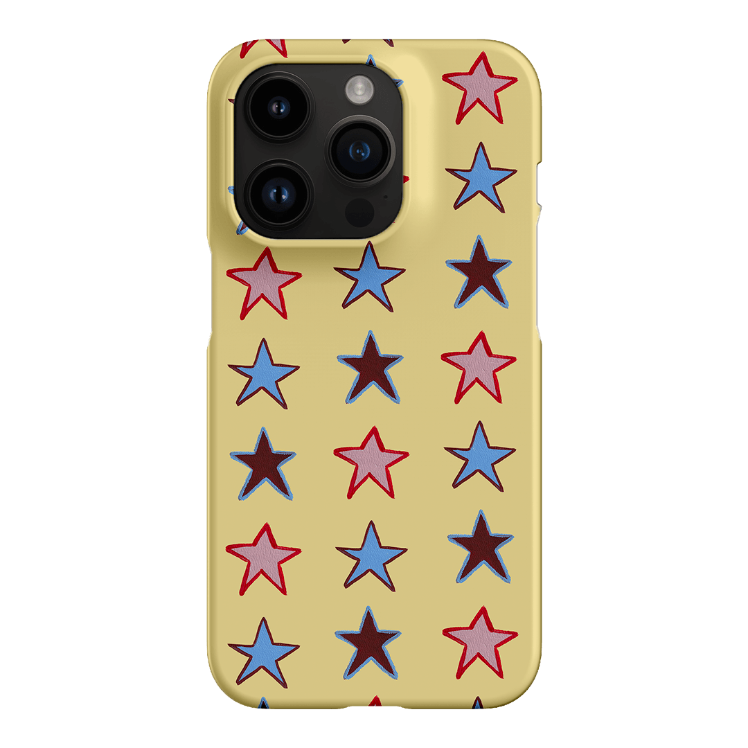 Lucky Stars Butter Printed Phone Cases iPhone 14 Pro / Snap by BG. Studio - The Dairy