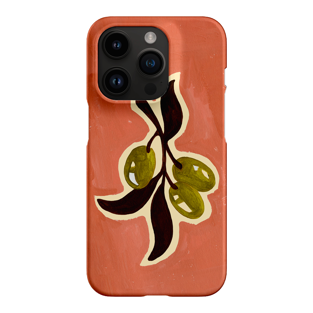 Olives Printed Phone Cases iPhone 14 Pro / Snap by Studio Bon - The Dairy