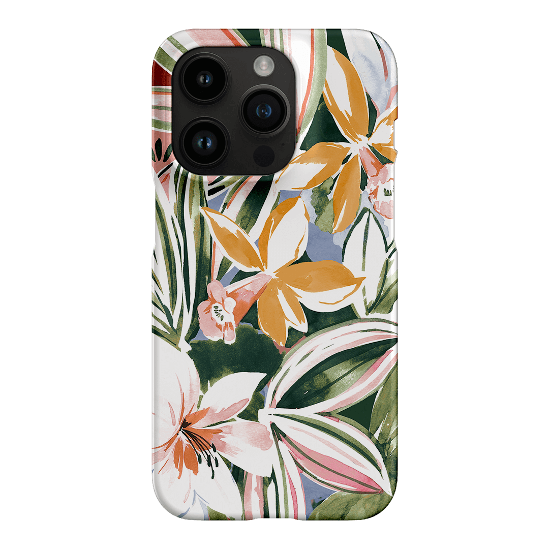 Painted Botanic Printed Phone Cases iPhone 14 Pro / Snap by Charlie Taylor - The Dairy