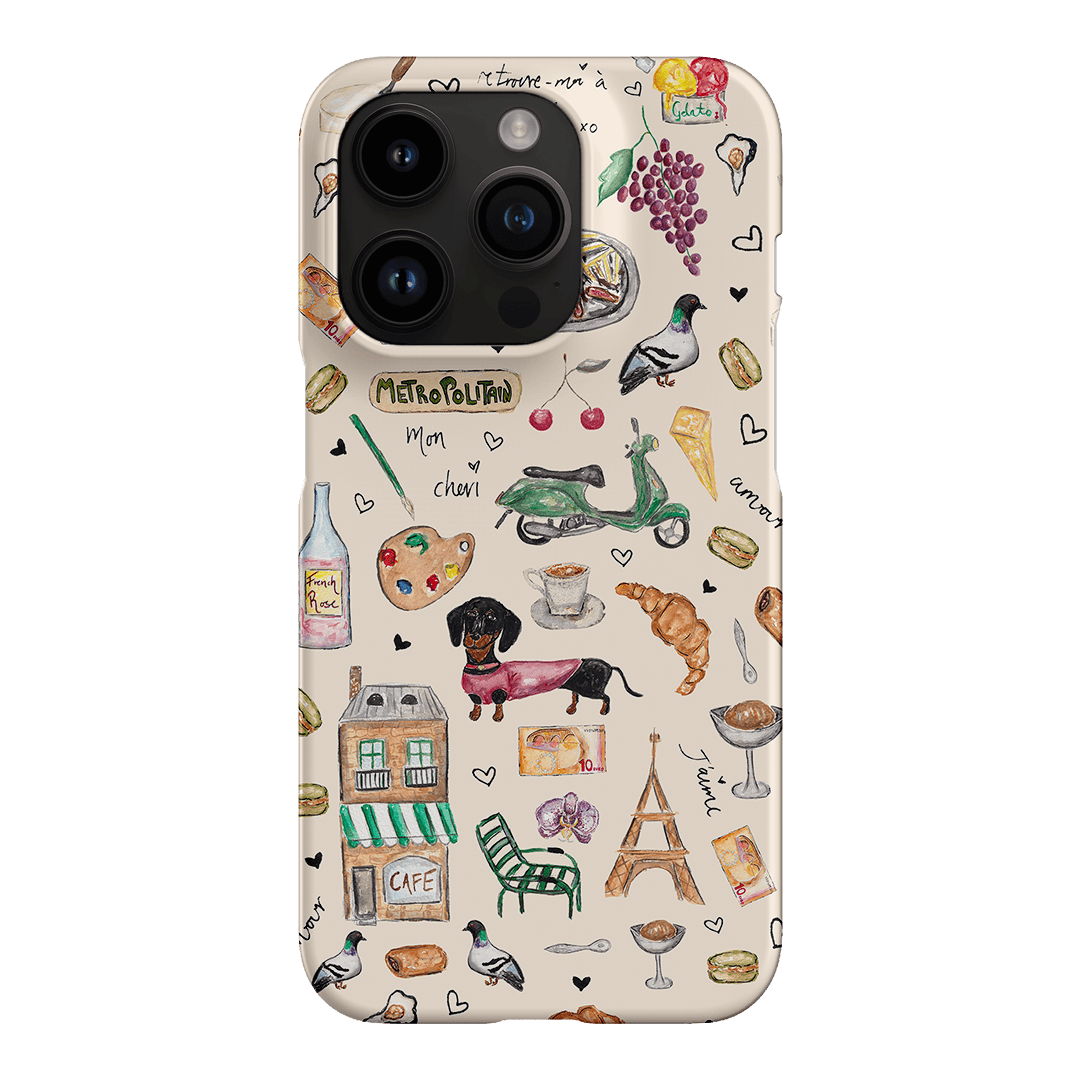 Parisian Daydream Printed Phone Cases iPhone 14 Pro / Snap by BG. Studio - The Dairy