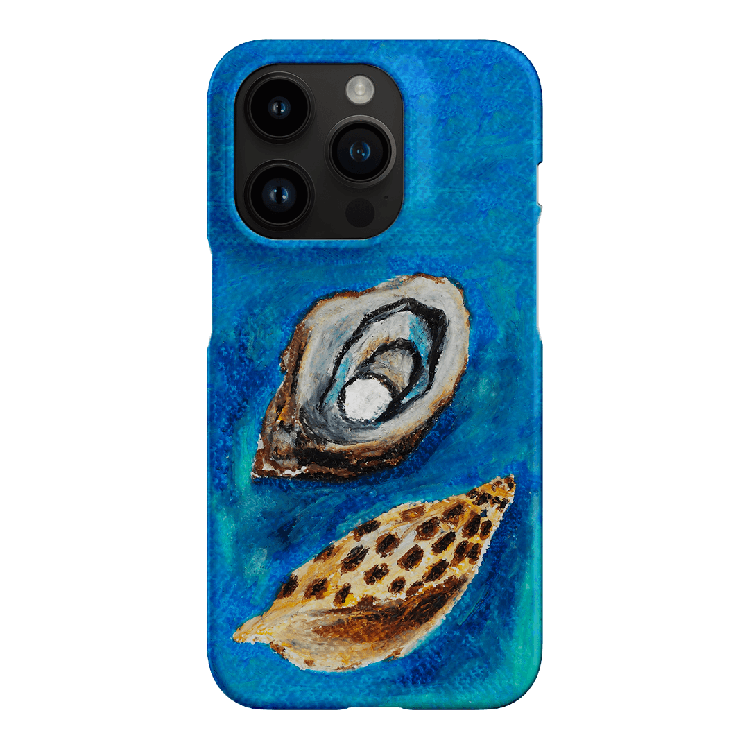 Sea Shells Printed Phone Cases iPhone 14 Pro / Snap by Lisa Hu - The Dairy