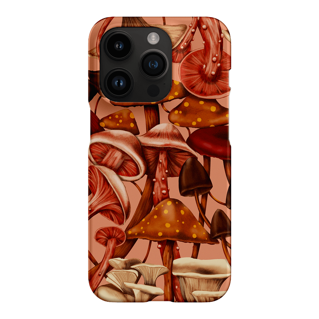Shrooms Printed Phone Cases iPhone 14 Pro / Snap by Kelly Thompson - The Dairy