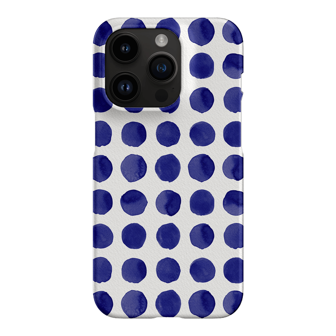 Spots in Blueberry Printed Phone Cases by The Dairy - The Dairy