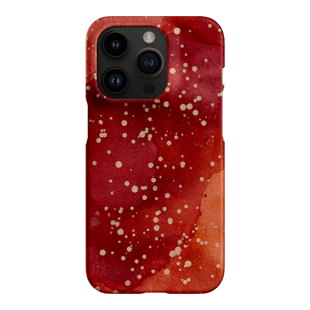 Spotty Rust Printed Phone Cases iPhone 14 Pro / Snap by The Dairy - The Dairy