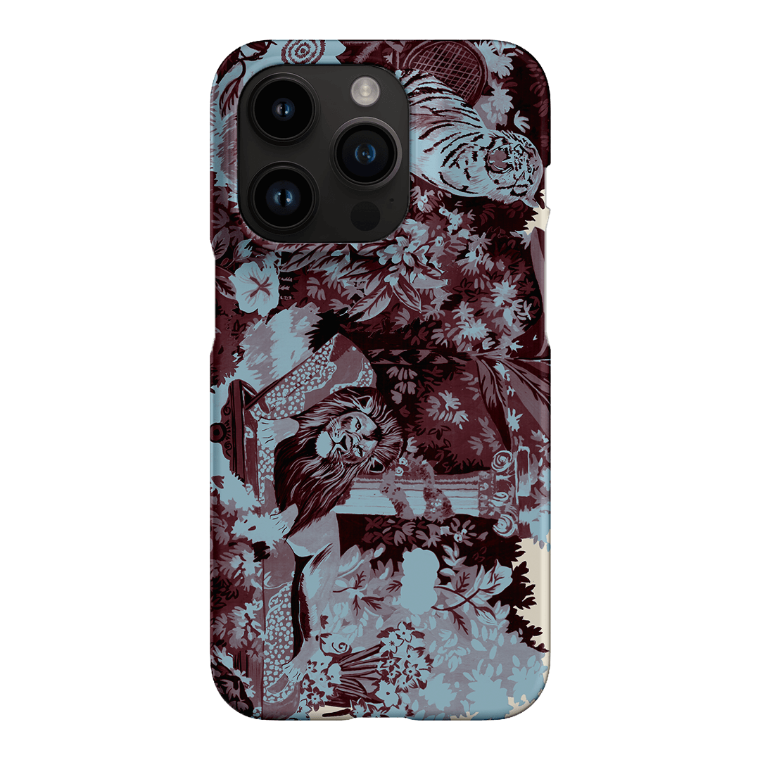 Tippi Blue Printed Phone Cases iPhone 14 Pro / Snap by Desmond & Dempsey - The Dairy