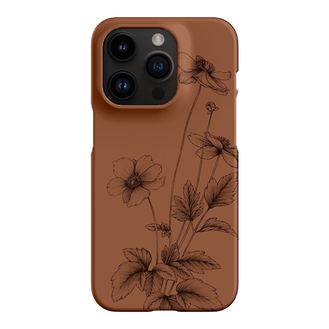 Windflowers Study Printed Phone Cases iPhone 14 Pro / Snap by Typoflora - The Dairy