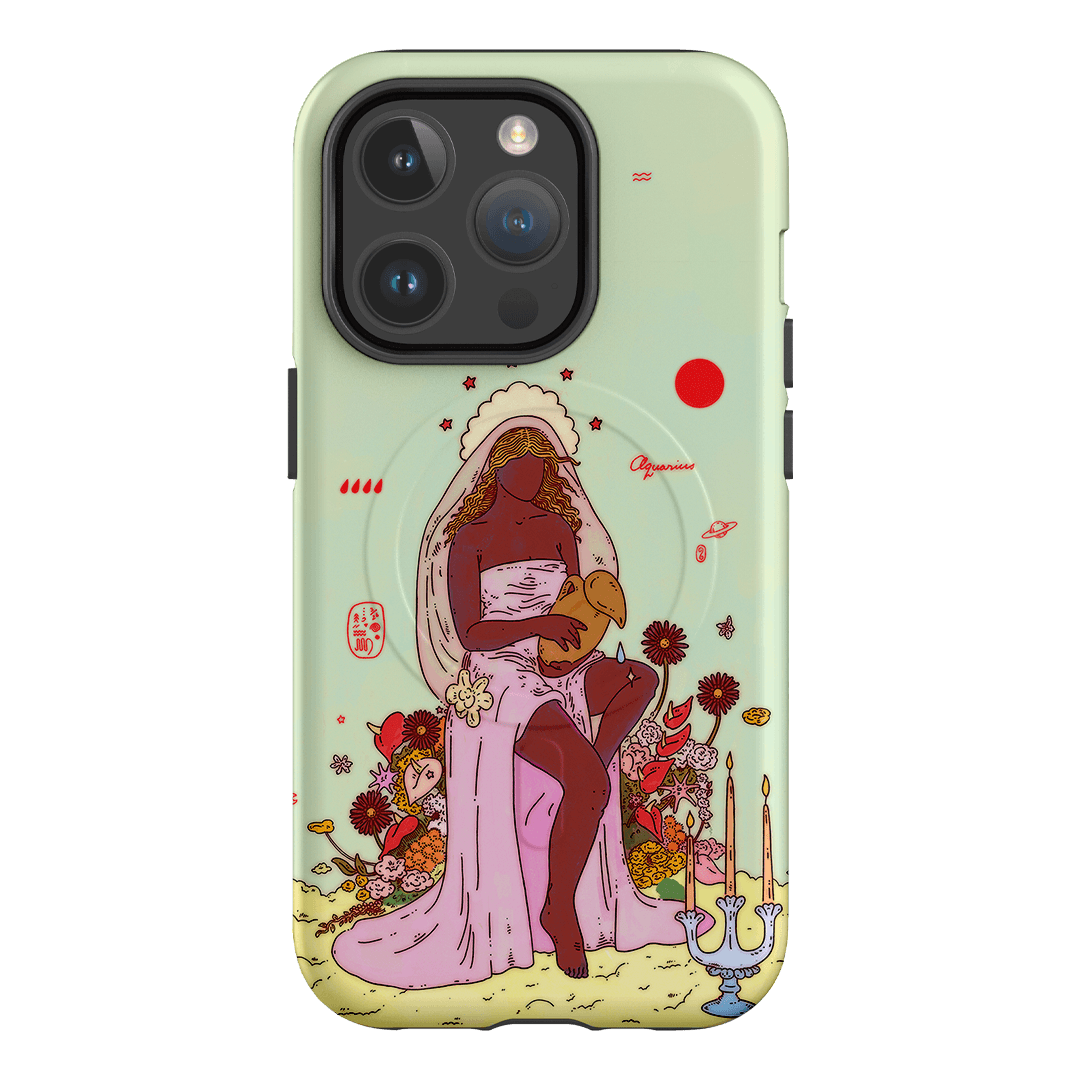 Aquarius Season Printed Phone Cases iPhone 14 Pro / Armoured MagSafe by Easty Beasty - The Dairy