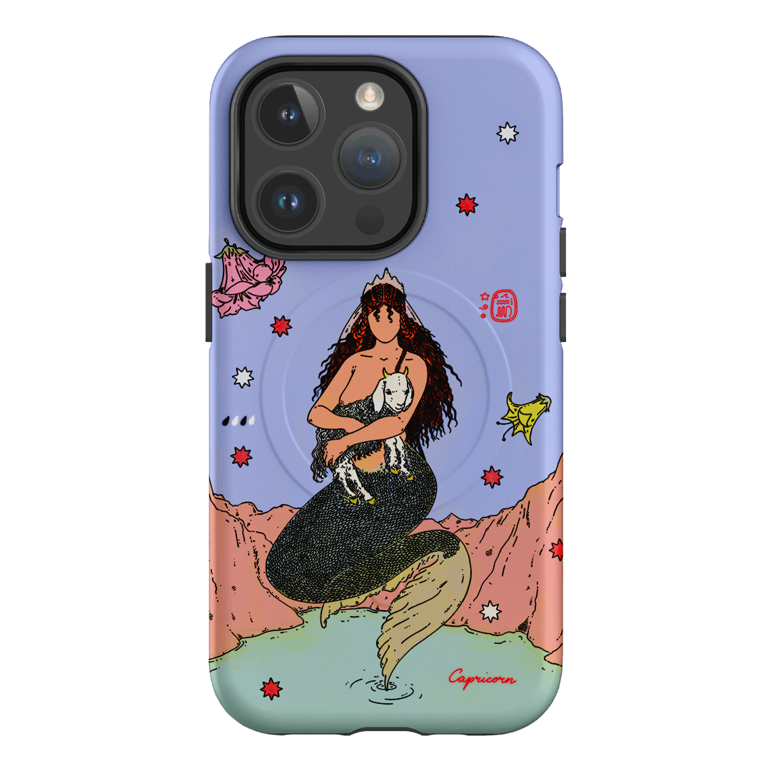 Capricorn Season Printed Phone Cases iPhone 14 Pro / Armoured MagSafe by Easty Beasty - The Dairy