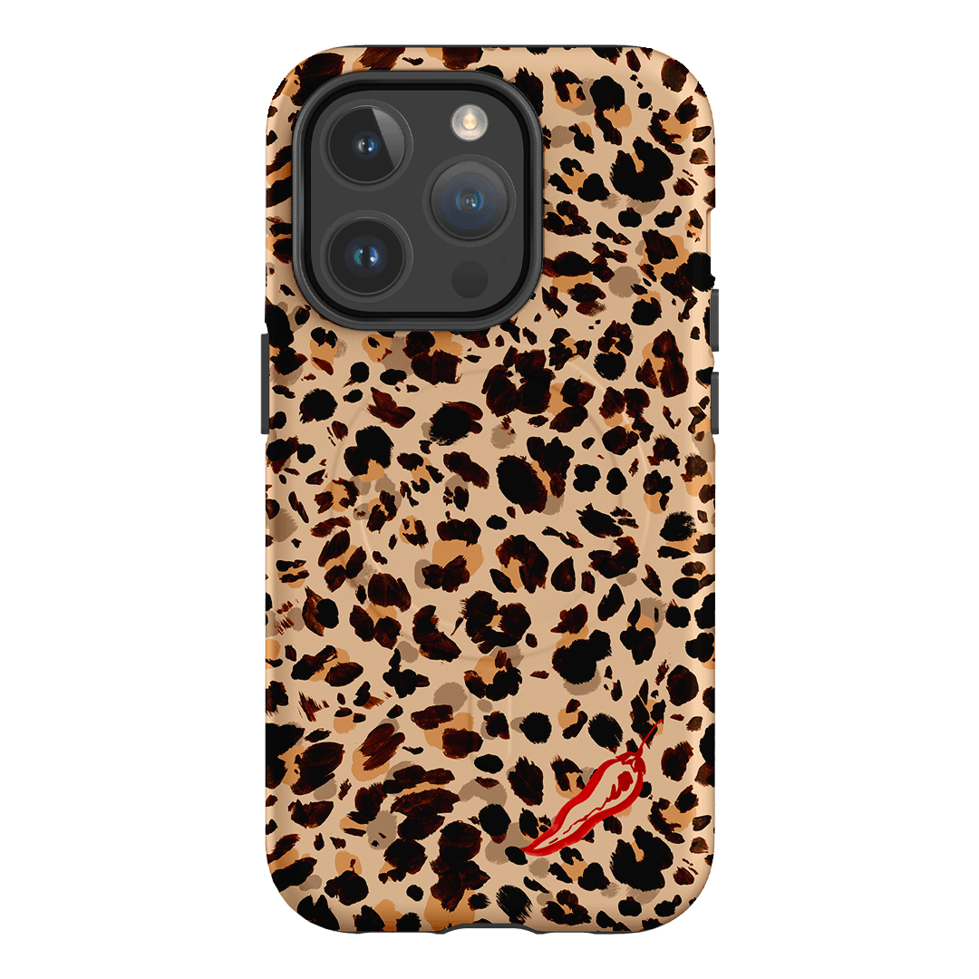 Chilli Leopard Printed Phone Cases iPhone 14 Pro / Armoured MagSafe by Charlie Taylor - The Dairy