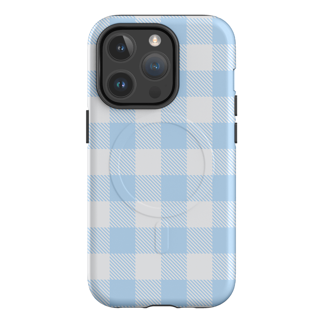 Cloud Plaid Printed Phone Cases iPhone 14 Pro / Armoured MagSafe by The Dairy - The Dairy