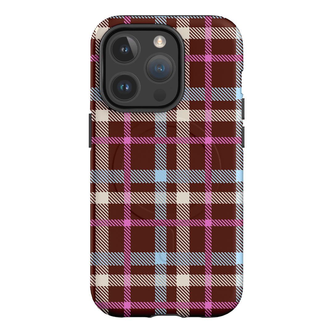 Confetti Plaid Printed Phone Cases iPhone 14 Pro / Armoured MagSafe by The Dairy - The Dairy