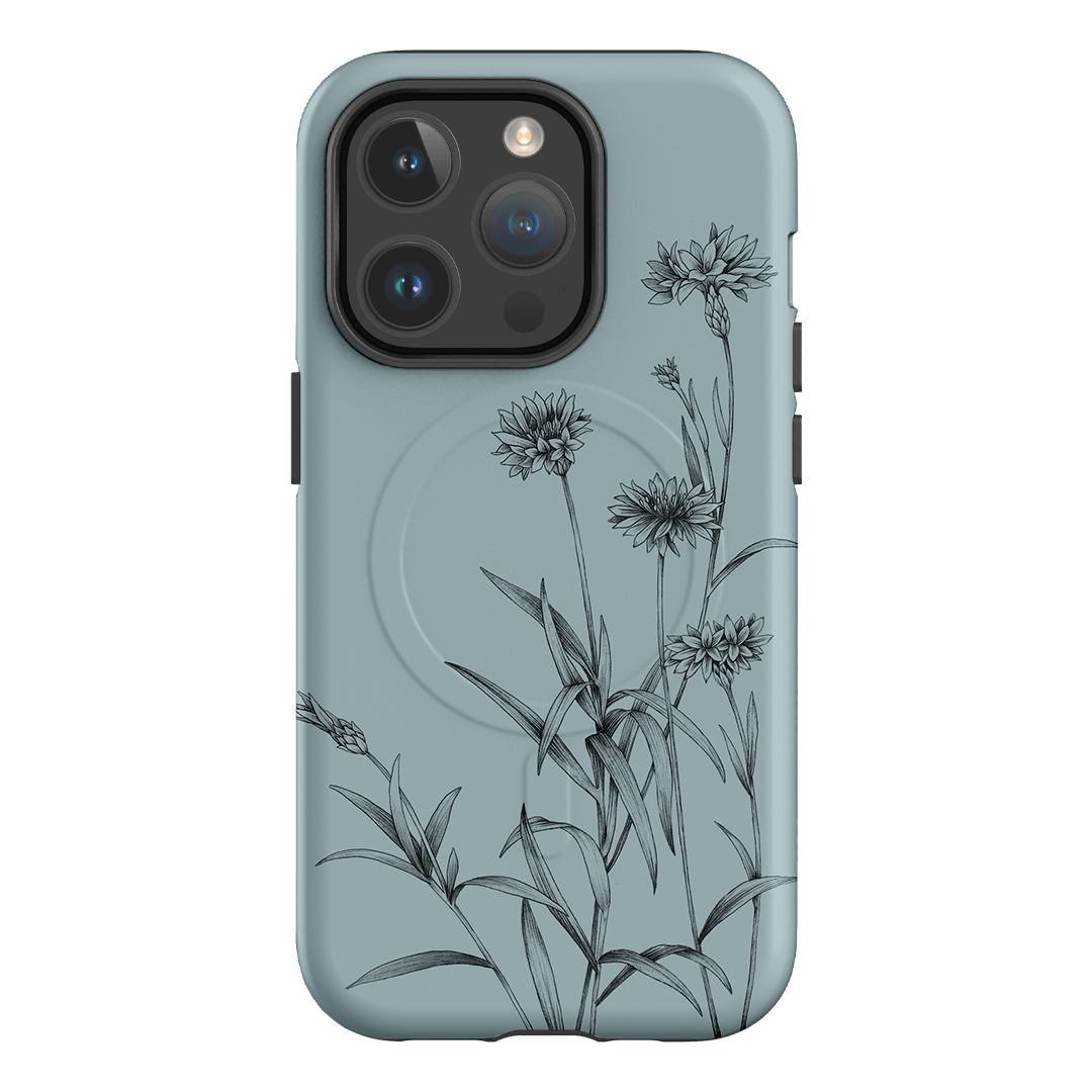 Cornflowers Study Printed Phone Cases iPhone 14 Pro / Armoured MagSafe by Typoflora - The Dairy