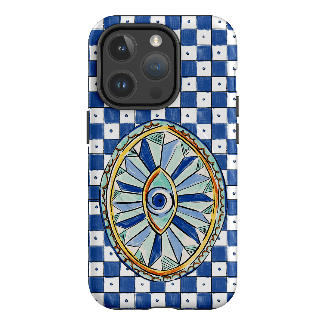 Evil Eye Printed Phone Cases iPhone 14 Pro / Armoured MagSafe by Fenton & Fenton - The Dairy