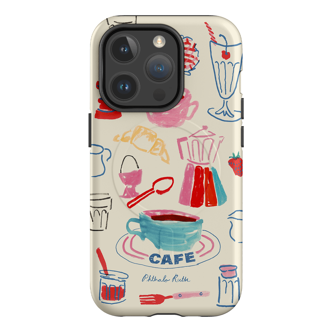 Home Cafe Printed Phone Cases iPhone 14 Pro / Armoured MagSafe by Phthalo Ruth - The Dairy