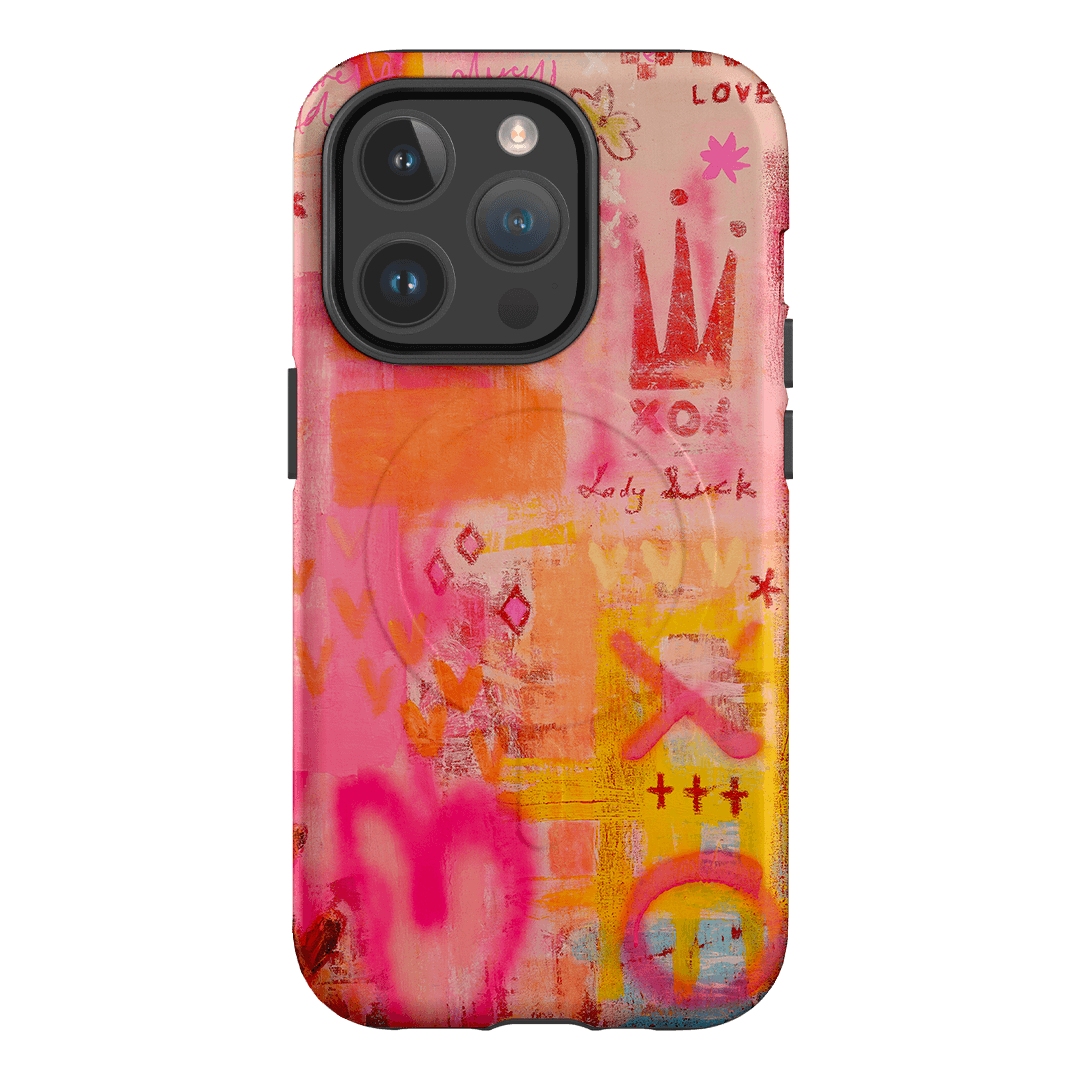 Lady Luck Printed Phone Cases iPhone 14 Pro / Armoured MagSafe by Jackie Green - The Dairy