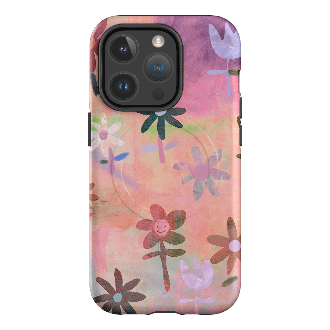 Lazy Daisy Printed Phone Cases iPhone 14 Pro / Armoured MagSafe by Kate Eliza - The Dairy