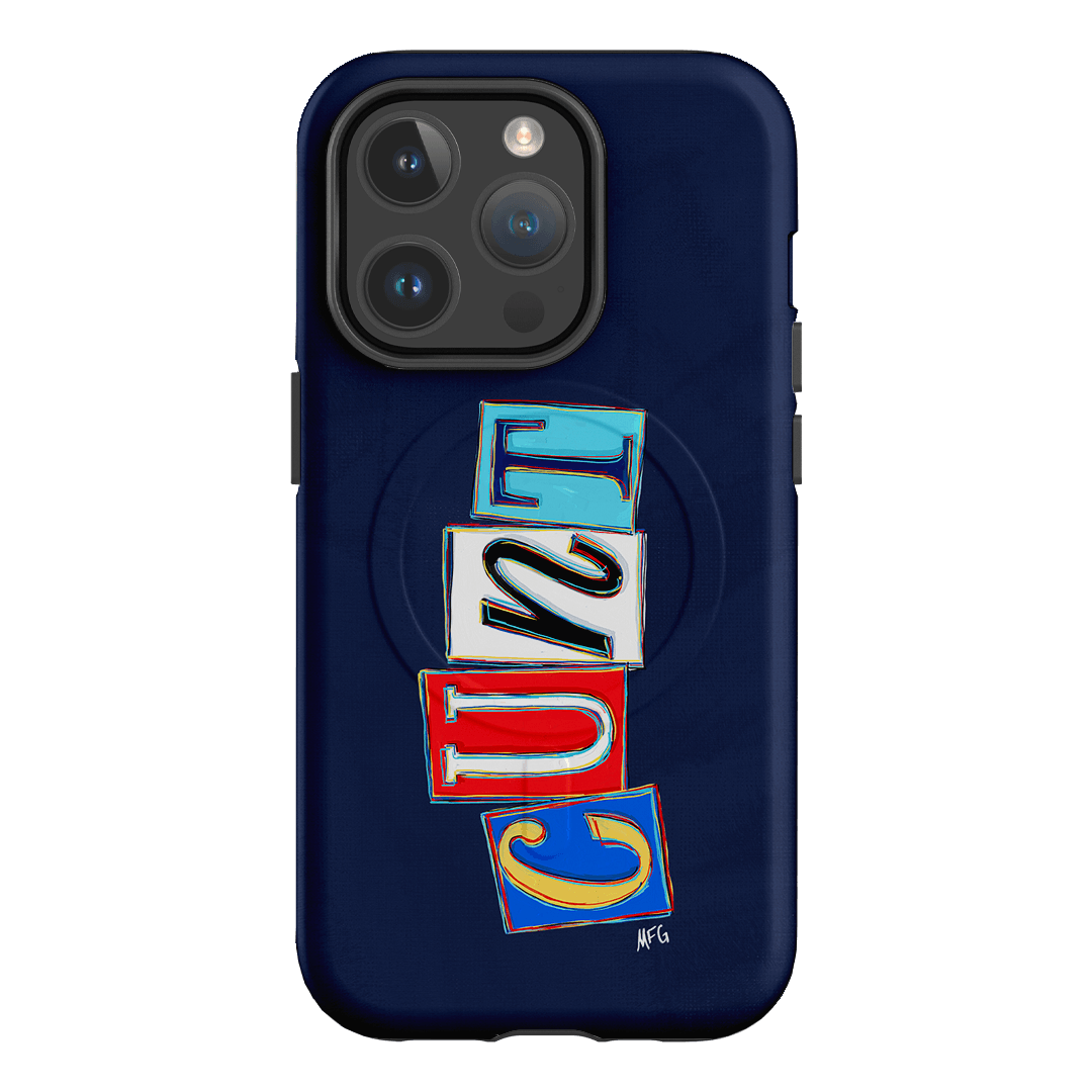 Lil Cnts Blue Printed Phone Cases iPhone 14 Pro / Armoured MagSafe by Margarbs Art - The Dairy